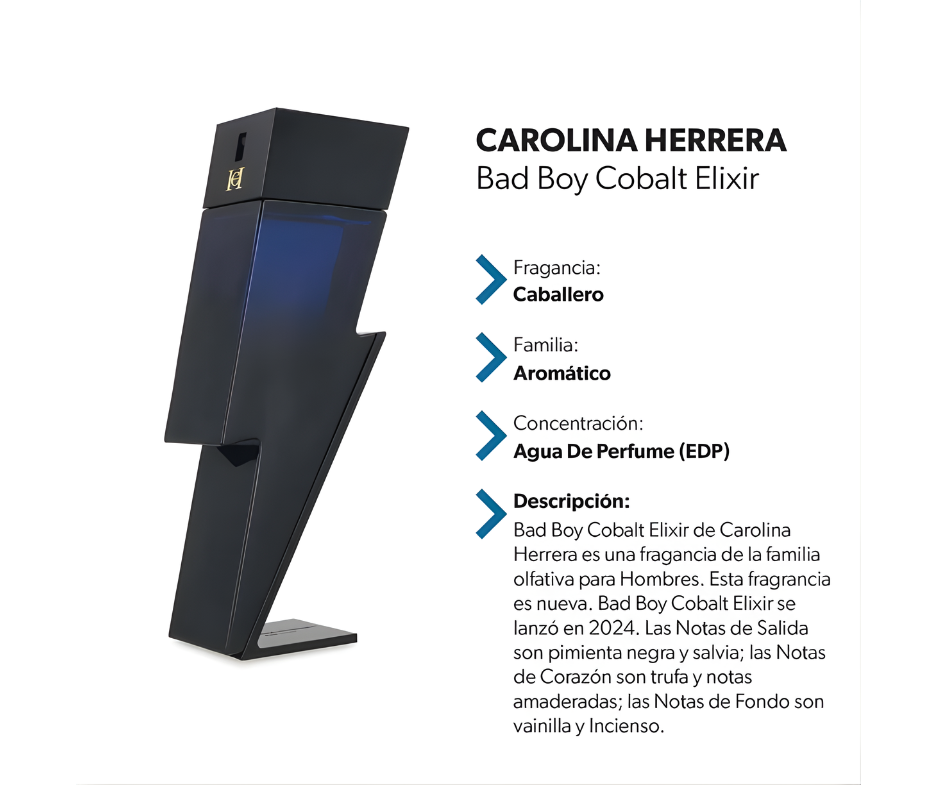 CH Bad boy cobalt elixir 150ml - EDP